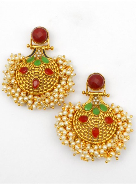 Polki Earrings